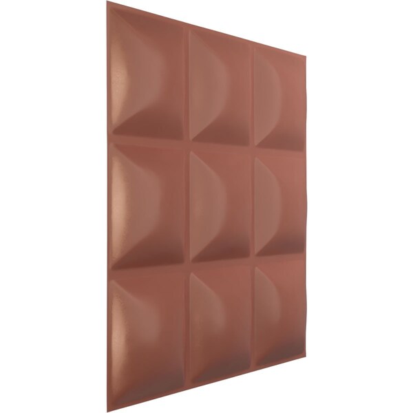 19 5/8in. W X 19 5/8in. H Classic EnduraWall Decorative 3D Wall Panel, Total 32.04 Sq. Ft., 12PK